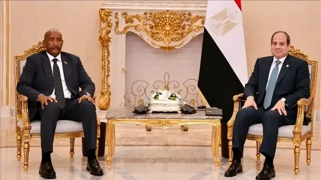 البرهان والسيسي يبحثان تعزيز التعاون وتطورات السودان