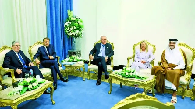 35 ülke liderinin katıldığı Gazze Zirvesi'ne dünya basınında da geniş yer verildi.