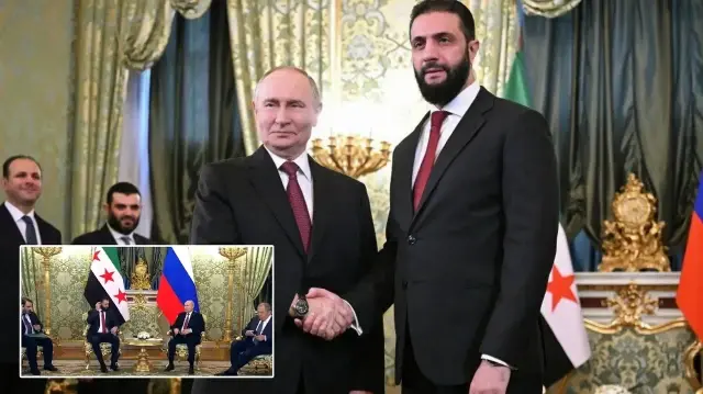 Vladimir Putin - Ahmed Şara
