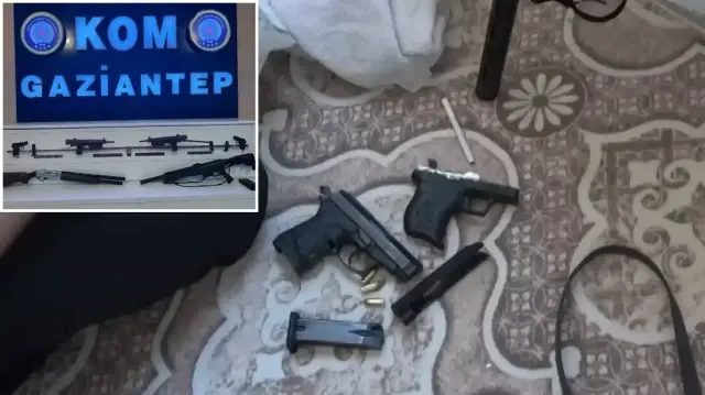 Gaziantep’te bağ evine operasyon
