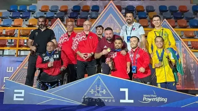 Milli sporcu Abdullah Kayapınar.