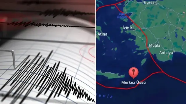 Deprem 6,34 kilometre derinlikte meydana geldi.