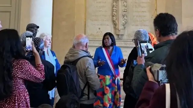 La députée française de LFI, Dieynaba Diop.