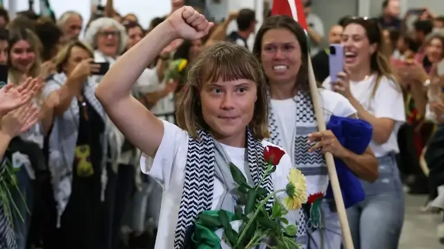 Greta Thunberg recounts alleged abuse during Israeli detention after Gaza Flotilla