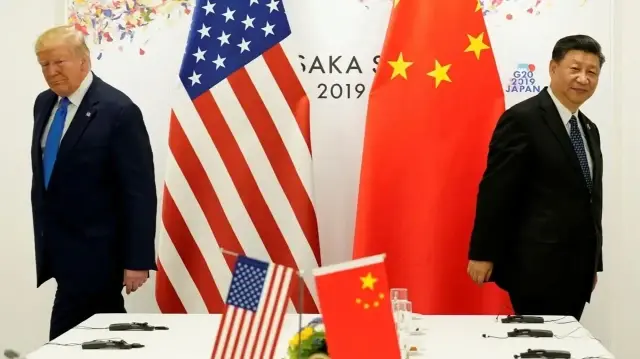 Президент США Дональд Трамп и президент Китая Си Цзиньпин