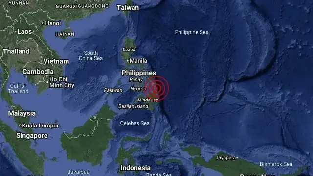 Un séisme de magnitude 6,0 a frappé la région de Caraga, sur l’île de Mindanao.