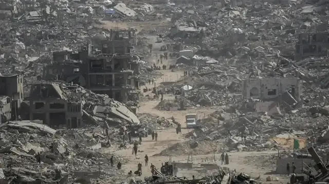 ماہرین کے اندازے کے مطابق غزہ کی تعمیر نو کے لیے 50 سے 70 ارب ڈالر کی ضرورت ہوگی۔