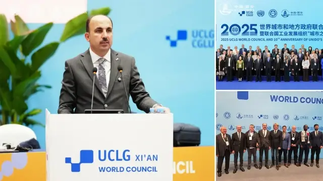 UCLG ve Konya Büyükşehir Belediye Başkanı Uğur İbrahim Altay.
