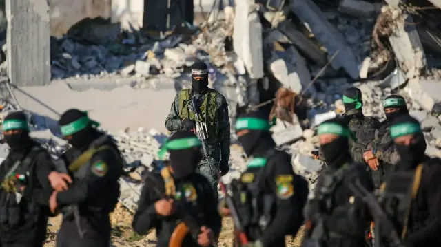 Hamas Gazze'de.
