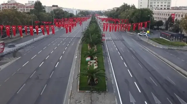 İstanbul'da pazar günü ve Cumhuriyet Bayramı'nda trafiğe kapatılacak yollar