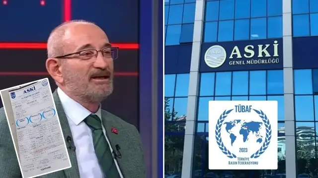 Emin Pazarcı, Ankara’daki yüksek su faturalarını gündeme taşırken ASKİ tarafından hukuki işlem tehdidine maruz kaldı; TÜBAF, Pazarcı'ya destek verdi.