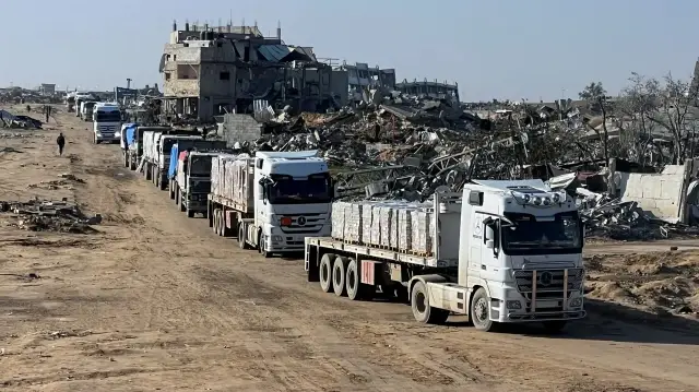 متطرفون إسرائيليون يعرقلون دخول مساعدات إنسانية إلى غزة