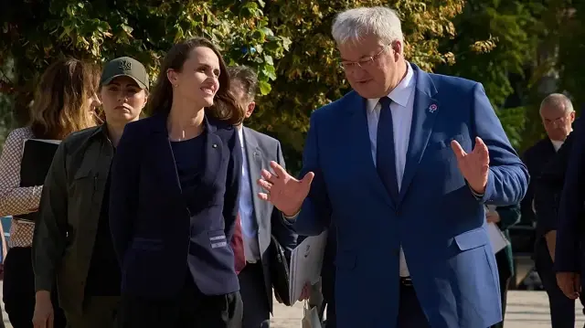 Андрей Сибига и Оана Цою