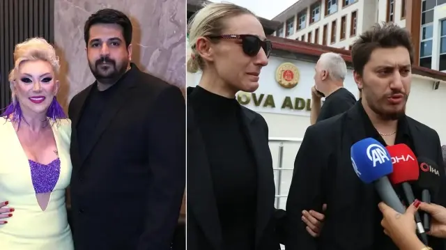 Güllü ve Ferdi Aydın (Solda)