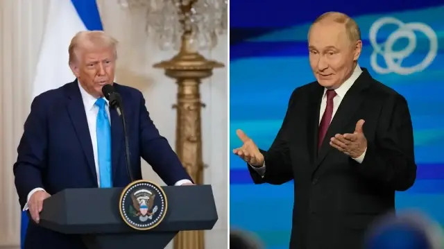 ABD Başkanı Donald Trump, Rusya Devlet Başkanı Vladimir Putin.