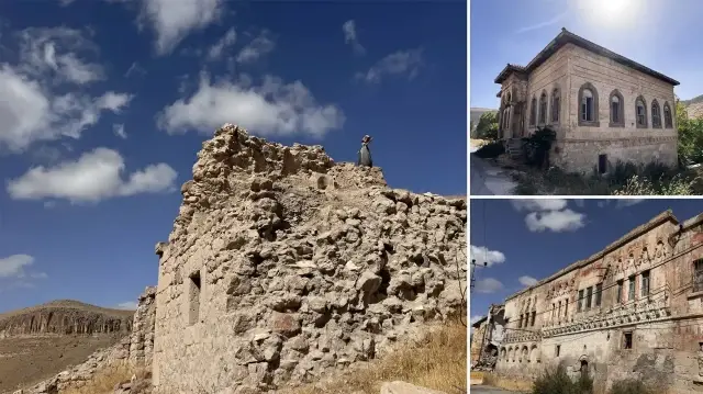 Aziz George'un doğduğu köy olarak bilinen Güzelöz, peri bacaları, kayadan oyma mağaraları ve çok sayıda kilisesiyle dikkati çekiyor.