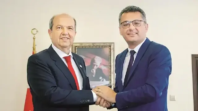 Ersin Tatar, Tufan Erhürman.