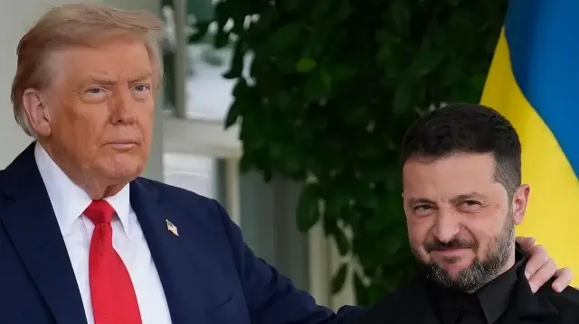 Дональд Трамп и Владимир Зеленский