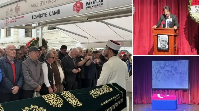 Mimar, oyuncu ve müzisyen Arif Erkin Güzelbeyoğlu, son yolculuğuna uğurlandı.