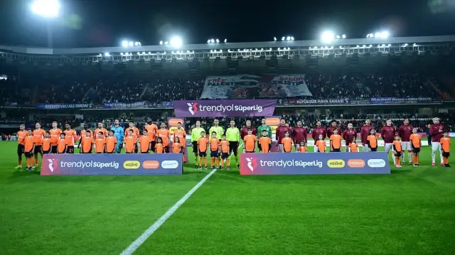 Başakşehir - Galatasaray maçından kare.