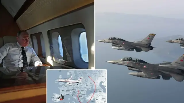 Trump ile Macaristan'da buluşacak olan Putin'i Türk F-16'ları koruyacak.