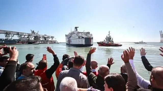 Türkiye sends 17th aid ship to Gaza with 900 tons of humanitarian relief