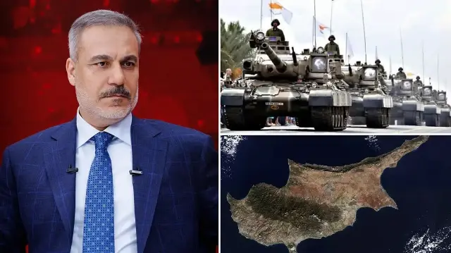 Bakan Fidan, Ada'yı silah deposuna çeviren Rum kesiminin hamlelerini deşifre ettiklerini belirtti.