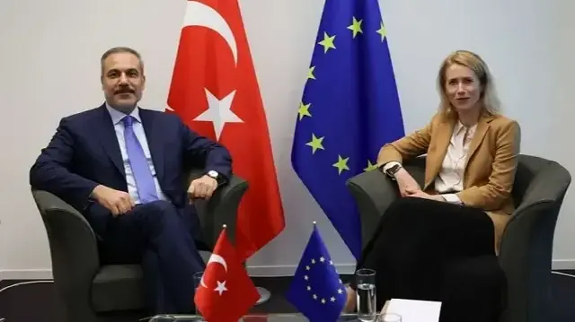 Fidan meets EU's Kallas in Luxembourg for high-level talks