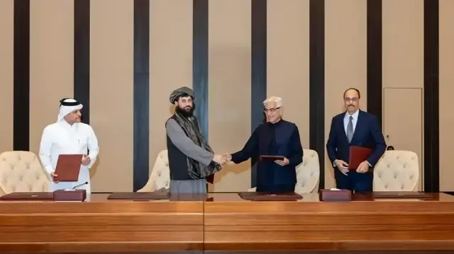 Pakistan and Afghanistan agree to ceasefire in Doha talks