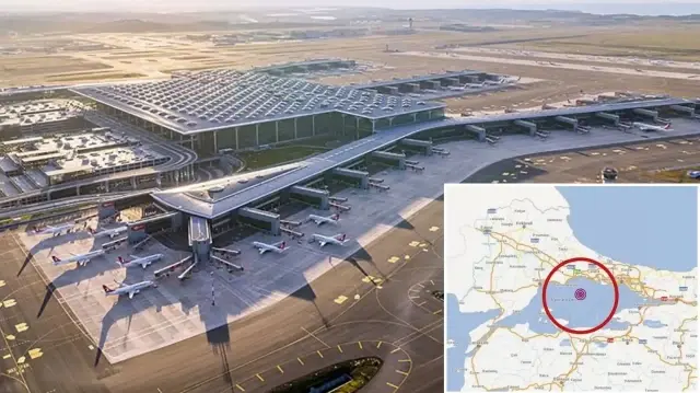 Marmara Denizi'ndeki deprem İstanbul'un hava trafiğini aksatmadı