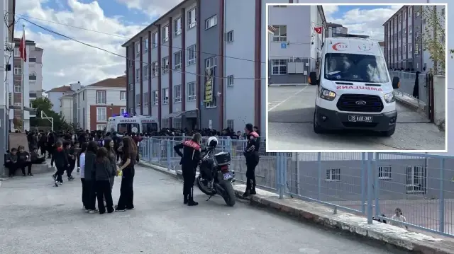 30 öğrenci, zehirlenme şüphesiyle çeşitli hastanelere sevk edildi.
