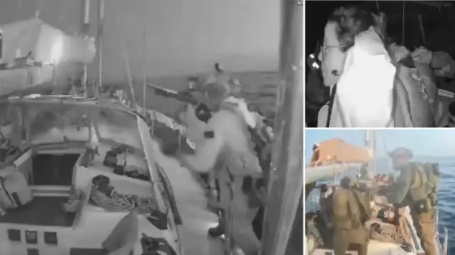 İsrail ordusu, Küresel Sumud Filosu'ndaki gemilerden 25 Türk aktivisti alıkoydu. 