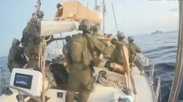 223 activists detained by Israeli naval forces aboard international aid flotilla: Organizers