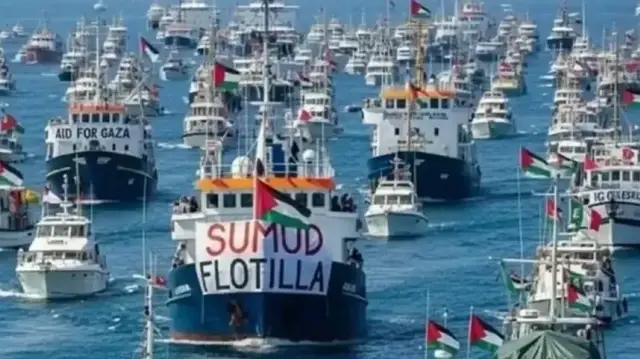 La flottille Sumud comprend 38 activistes turcs qui ont été kidnappés par les forces illégitimes israéliennes.