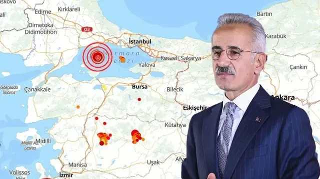 Ulaştırma ve Altyapı Bakanı Abdulkadir Uraloğlu'ndan deprem sonrası ilk açıklama
