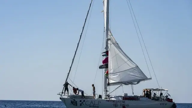 Le navire Mikeno, détaché de la Flottille humanitaire Global Sumud, a atteint les eaux territoriales de Gaza jeudi matin.