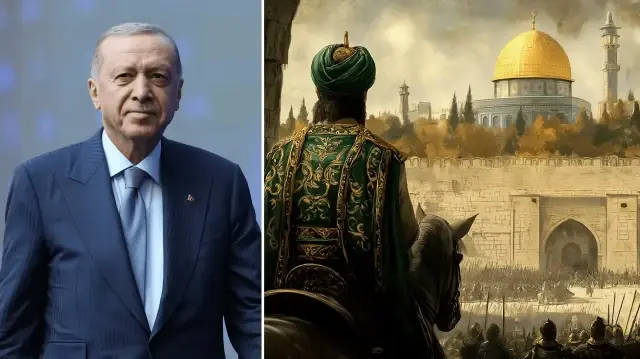 Cumhurbaşkanı Erdoğan Kudüs'ün fethinin 838'inci yıl dönümüne ilişkin paylaşım yaptı.