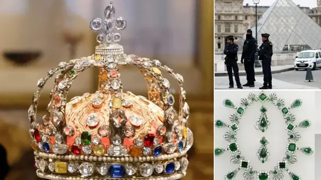 Paris'te yedi dakikada sekiz paha biçilemez eser çalındı.