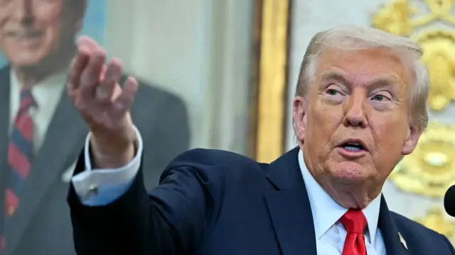 Le président américain Donald Trump