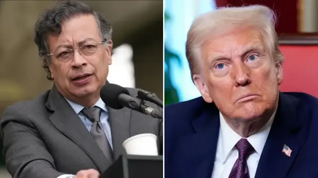 Gustavo Petro - Donald Trump