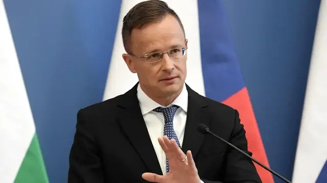 Министр иностранных дел Венгрии Петер Сийярто