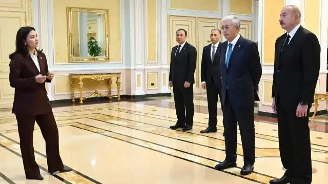 В Астане представлен проект "Развитие Среднего коридора" | Фото: Акорда