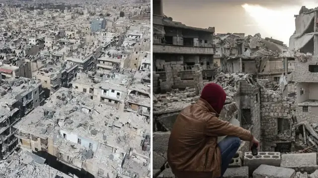 Halep, Şam kırsalı ve Humus'un en çok etkilenen bölgeler olduğu bilgisi paylaşıldı.