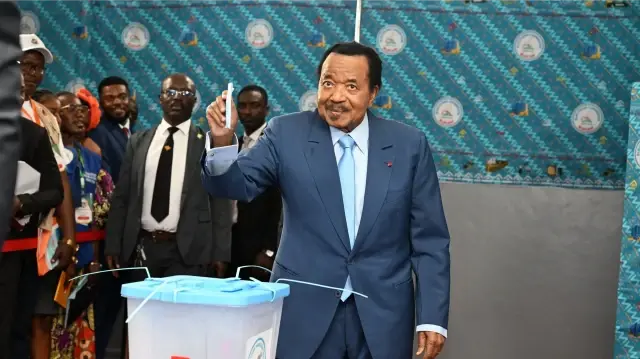 Le Président camerounais Paul Biya.