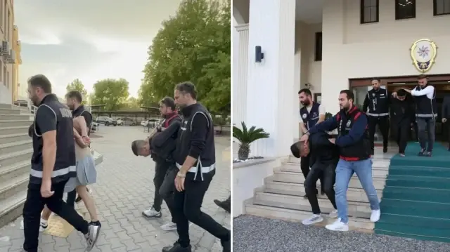 Bir apartmana düzenlenen operasyonda zanlılar, polislerin üzerine ateş açtı