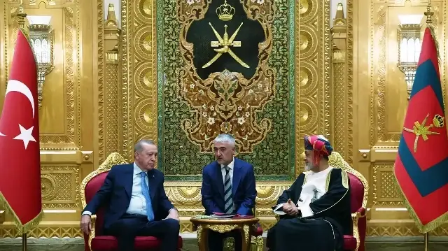 سلطان عمان يقيم مأدبة عشاء على شرف الرئيس أردوغان