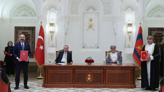أردوغان: مواقفنا متقاربة مع عُمان وسنعمل معا من أجل حل الدولتين
