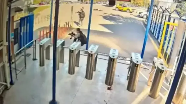 Момент атаки на TUSAŞ