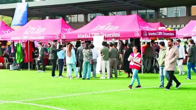 “STKFest 2025” Halkalı’daki İZÜ Kampüsü’nde başladı.