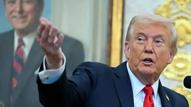 Le président américain Donald Trump